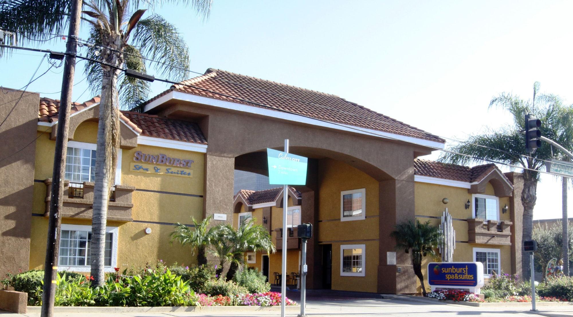 Sunburst Spa & Suites Motel Лос Анджелис Екстериор снимка